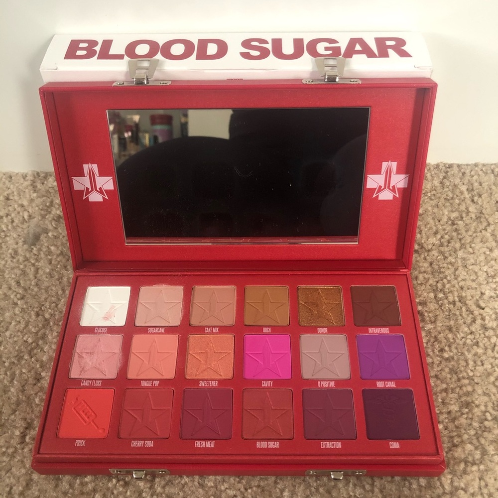 Jeffree Star Blood Sugar Palette 💉
